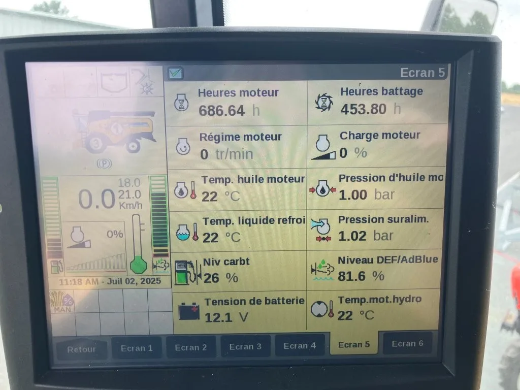 New Holland CX 6.80 2022 7