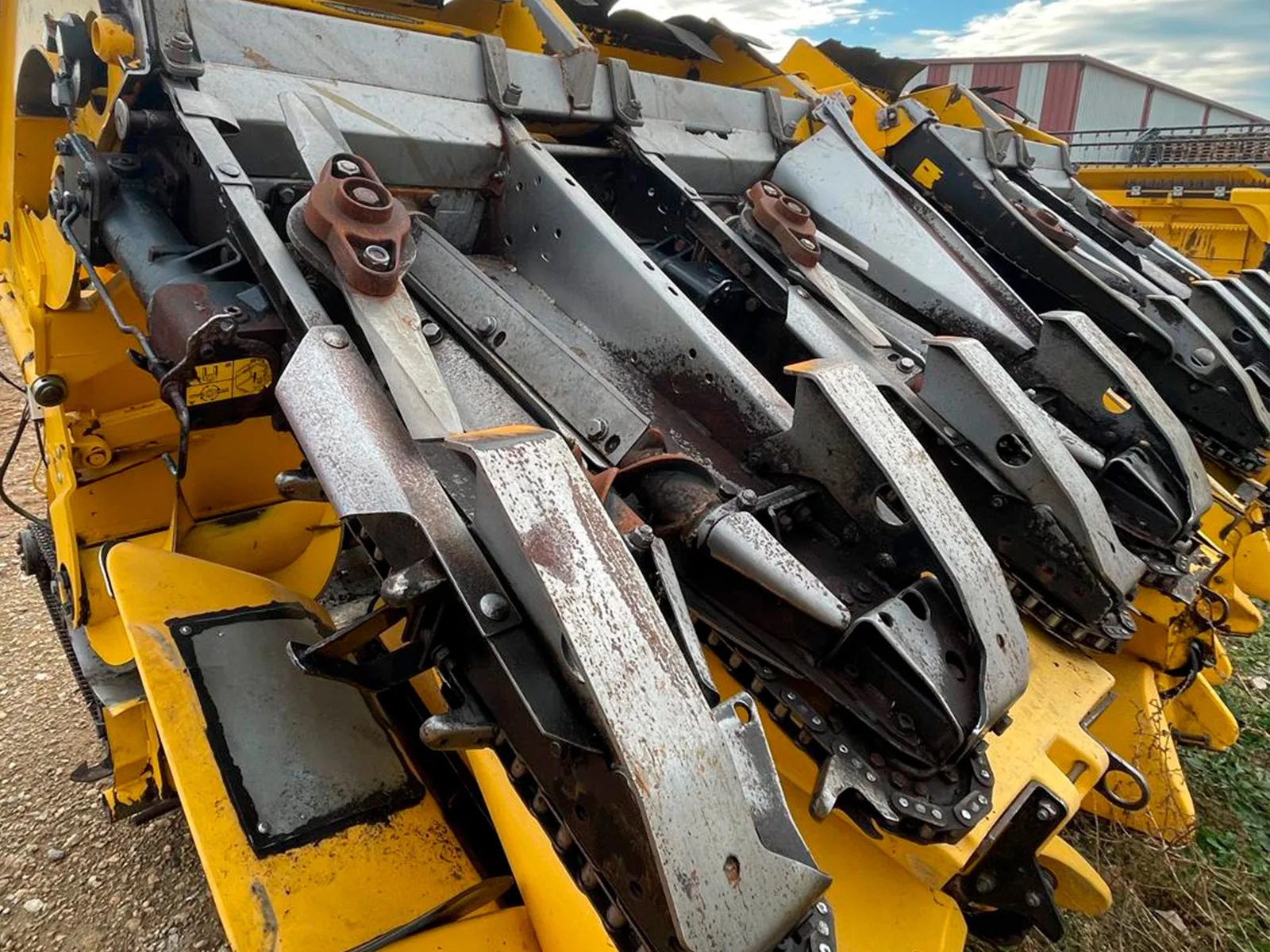 Cosechadoras segura corte de maiz NH. (5)